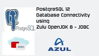 How to connect to PostgreSQL 12 using PostgreSQL JDBC Driver with Azul Zulu OpenJDK 8