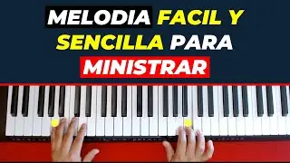 Aprende esta melodÍa súper fácil y sencilla para ministrar con el piano: Gracias Marcos Witt