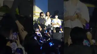 240601 비비지 콘서트 보러온 여자친구 멤버들의 팝 유어 옹동 춤 챌린지