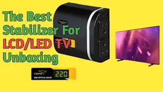 V-Guard Mini Crystal Supreme TV Stabilizer #electronic #tv #vguard