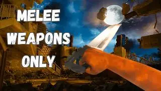 Melee Weapon Only Die Rise | COD BO2 Zombies