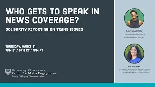 Who Gets to Speak in News Coverage? Solidarity Reporting on Trans Issues