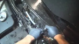 VW B6: Passat 2.0T Wiper motor removal