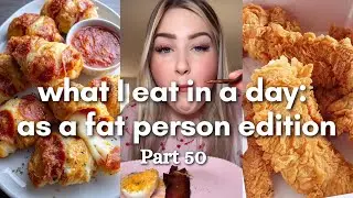 🍝what I eat in a day as a FAT person part 50 tiktoks compilation🍝