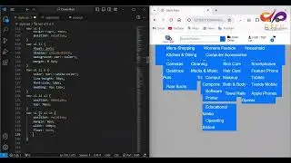 Multi Level Dropdown Menu using Html & Css