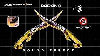 Free fire Parang sound effect | ff parang one tap Headshot sound effect 2025