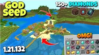 🔥Ultimate [God Seed] For Minecraft 1.21 Bedrock & PE | Seed Minecraft 1.21 | Minecraft Seeds