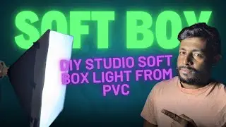 DIY Studio Soft Box Light from PVC Budget-Friendly Lighting Setup @Craftwithnarada #diy #craft