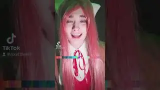 Let me out 🖥️ #shorts #cosplay #ddlc #ddlcmonika #monika