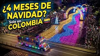 ¡COLOMBIA EN NAVIDAD! El lugar donde Diciembre dura 4 meses 🇨🇴🎄 (Ruta de Luces y Secretos)