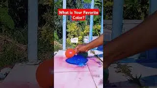 Balloon Satisfying Compilation - What is your Favorite Color? #balloon #relaxing