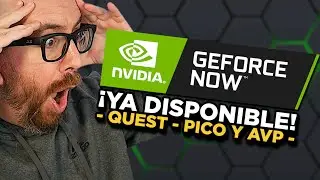 GFORCE NOW ya DISPONIBLE para META QUEST 3