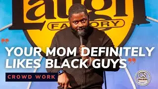 Your Mom Definitely Likes Black Guys - Comedian BT Kingsley - Chocolate Sundaes Comedy - CROWD WORK