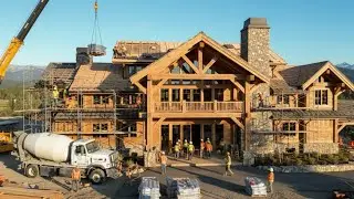 Я потратил 250 дней на строительство деревянного дома в дикой природе.