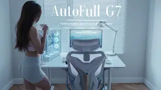 Soft vibes for a Quiet Spring Day｜Unboxing & Install AutoFull G7 ergonomic Gaming Chair