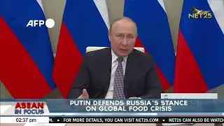 Putin defends Russia's stance on global food crisis
