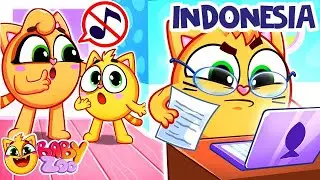 Lagu Ayah Bekerja | Lagu Anak Lucu 😻🐨🐰🦁 dan Senandung Anak oleh Baby Zoo