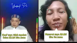 Ibu Ini Menganggap Kalau ALLAH Umat Kristen Dan Islam Itu Sama
