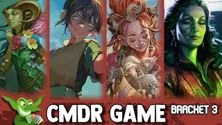 Maralen, Fae Ascendant VS Toph VS Bre of Clan Stoutarm VS The Rani Commander Gameplay #edh #mtg