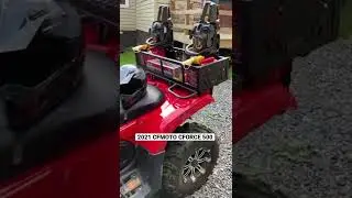 CFMOTO CFORCE 500 ATV WORK HORSE / Чехол для бензопилы / Универсальная грузовая корзина / Аксессу...