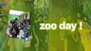 satu hari di kebun binatang 🦥🍃
