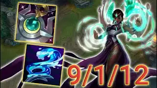 EUW Grandmaster | Top Healer Karma VS Swain Highlights | Patch 12.8