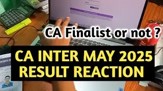 CA INTER RESULT MAY 2025 REACTION 