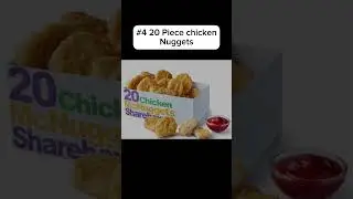 Top 5 McChicken Nuggets [My Opinion]