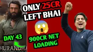 Dhurandhar Movie Day 43 Advance Booking Report | Dhurandhar Day 43 Box Office Collection #dhurandhar