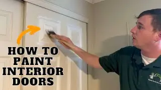 How to Paint an Interior Paneled Door   DIY