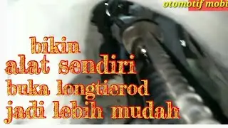 Cara membuka longtierod dan mengganti tie rod pake kunci rahasia...!
