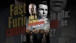 Fast & Furious Makin Gila: Cristiano Ronaldo ke Fast X Part 2? #football #ronaldo #fastandfurious