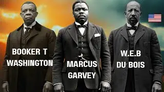 The Battle That Split Black America | Du Bois vs Garvey vs Washington