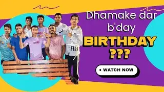 Dhamakedar Birthday Party 🎂🔥 | Friends Ke Saath Full Masti Vlog #video #birthday #friends @ajuuu_vlg