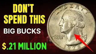TOP 10 Most Valuable Quarters : Super Rare American Quarter Dollar Coins Worth Big Money