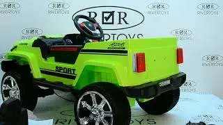 Детский электромобиль RiverToys Т008ТТ - сборка