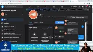 Implementacion de un chat bot para Messenger Facebook con DialogFlow