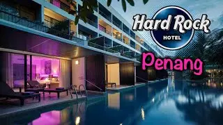 Hard Rock Hotel Penang Malaysia - Beach Club Resort Swimming Pool Area - Batu Ferringhi Beach