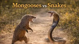 Epic Fight in the Wild: Mongoose vs Venomous Snake#texaswildlifepark #wildlife #wildlifevideo