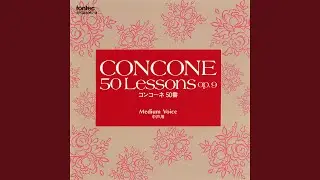 コンコーネ 50番: 34番 Moderato