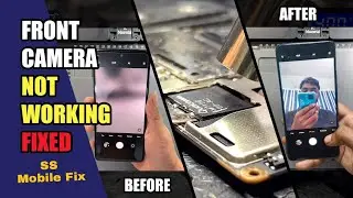 Redmi Note 10 Pro Max Front Camera Freeze Camera Not Working  CPU Reball Job Done 100%👍