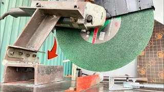 Turn Scrap into a $1000 Cutting Machine Anyone Can Build It!?|Using a Super Smart Door Hinge Design!