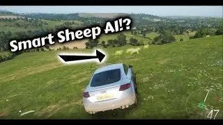 The un-killable sheep AI of Forza Horizon 4