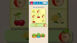 Level 40 - Place a missing object | IQ Boost | #gameplay #walkthrough #viral #iqboost #trending