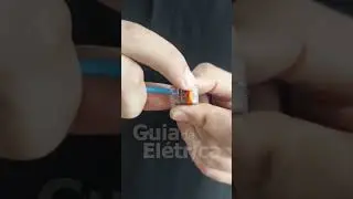 Conector Wago! Te amo ❤️ Emenda e j&aacute; isola! Sem stress! R&aacute;pido, pr&aacute;tico e seguro 👍🏻#eletrica #work
