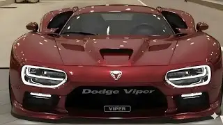 Первый взгляд на Dodge Viper 2026 года: возвращение легенды.