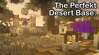The PERFECT Minecraft base for the DESERT biome: A Desert Oasis