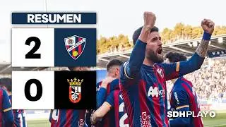 Resumen: SD Huesca 2-0 AD Ceuta | 15 de febrero | Jornada 26