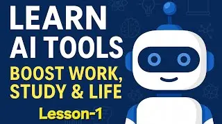 Learn Modern AI Tools to Boost Work, Study & Everyday Life - Lesson-1