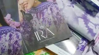IRA by BINAAS  Digital Printed Shirt & Digital Printed Pure Voil lawn Duppata With Dyed Trouser